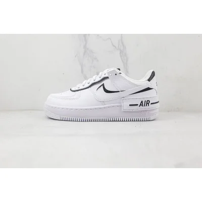 Nike Air Force 1 Low "Shadow/Triple Black/White" фото № 2