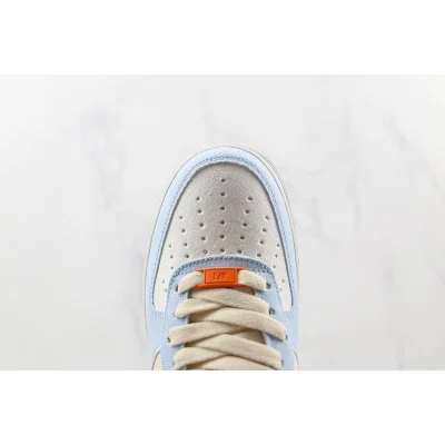 Nike Air Force 1 Low "Orange/Light Blue/White" фото № 4 Nike Air Force 1 Low "Orange/Light Blue/White" фото № 4