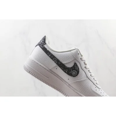 Nike Air Force 1 Low "White/Black Paisley" фото № 3