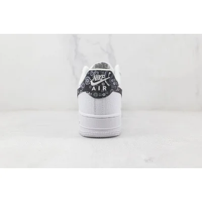 Nike Air Force 1 Low "White/Black Paisley" фото № 6