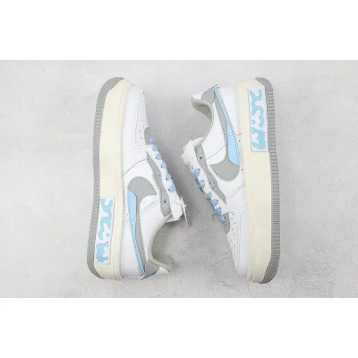 Nike Air Force 1 Low "Fontanka/White/Light Grey/Light Blue" фото № 7