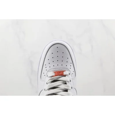 Nike Air Force 1 Low "Carabiner/Red Swoosh" фото № 4