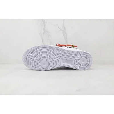 Nike Air Force 1 Low "Carabiner/Red Swoosh" фото № 8