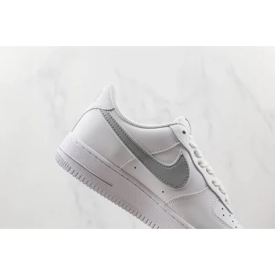Nike Air Force 1 Low "Summit White/Light Wolf Grey" фото № 3