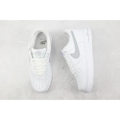 Nike Air Force 1 Low "Summit White/Light Wolf Grey" фото № 6