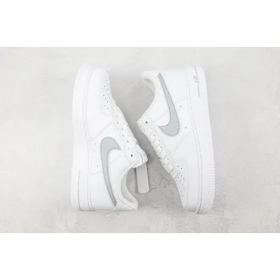 Nike Air Force 1 Low "Summit White/Light Wolf Grey" фото № 7