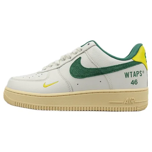 Off-White x Nike Air Force 1 Low "Light Grey/Green/Yellow"