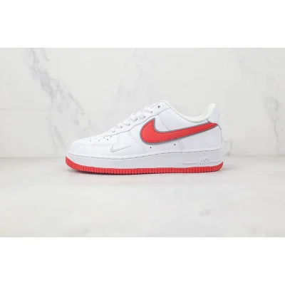 Nike Air Force 1 Low "White/Red" фото № 2