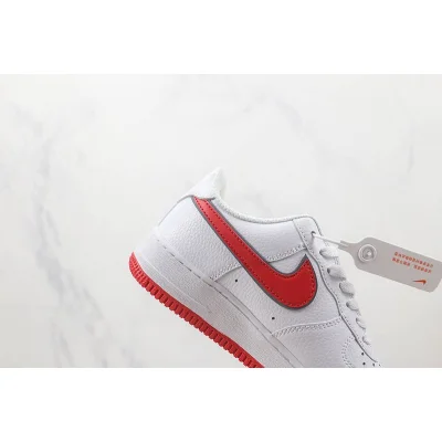 Nike Air Force 1 Low "White/Red" фото № 4