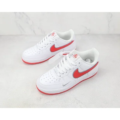 Nike Air Force 1 Low "White/Red" фото № 5