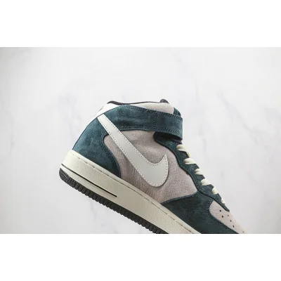 Nike Air Force 1 07 Mid "Sail Blue/Grey" фото № 4