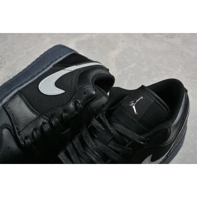 Nike Air Jordan 1 Low "Black" фото № 8