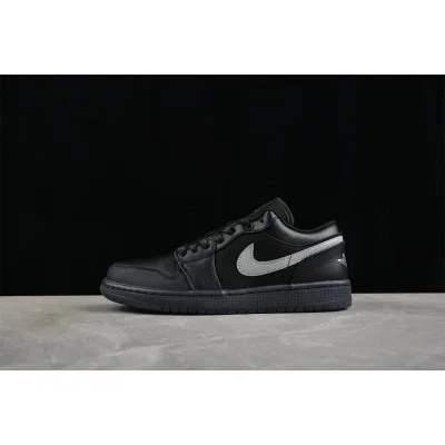 Nike Air Jordan 1 Low "Black" фото № 2