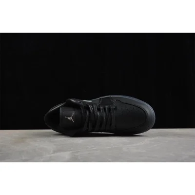 Nike Air Jordan 1 Low "Black" фото № 3