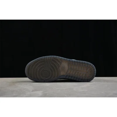 Nike Air Jordan 1 Low "Black" фото № 4