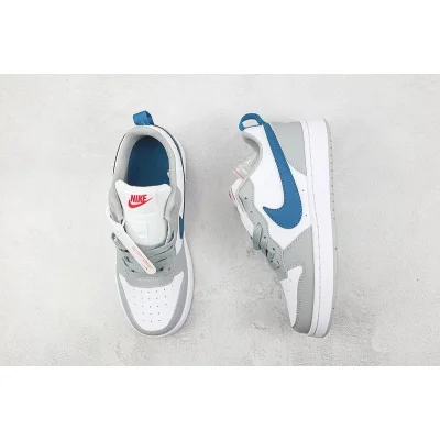 Nike Court Borough Low 2 "Light Smoke Grey" фото № 7