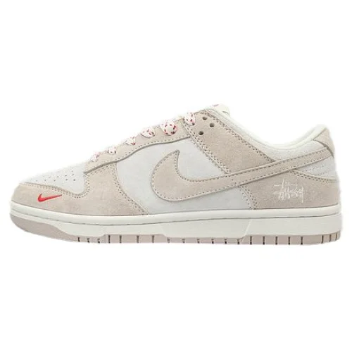 Stussy x Nike Dunk Low "Light Bone/Light Grey"