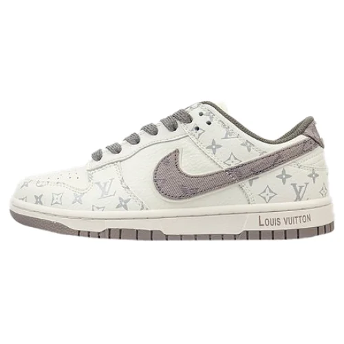 Louis Vuitton x Nike Dunk Low "Soya Bean/White/Monogram"