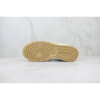 Louis Vuitton x Nike Dunk Low "White/Havana Cream/Monogram" фото № 8