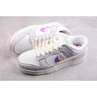 Nike Dunk Low "Sail/Iridescent Swoosh" фото № 4