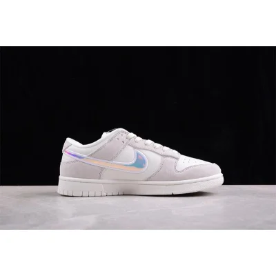 Nike Dunk Low "Sail/Iridescent Swoosh" фото № 2