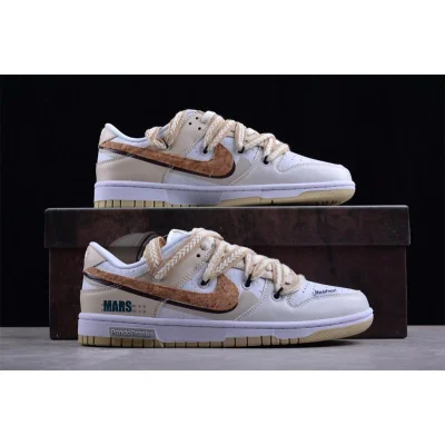 Panda Prank x Nike Dunk Low "White/Yellow/Brown" фото № 7