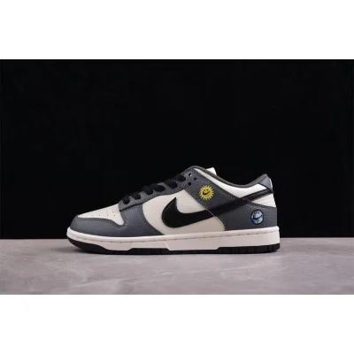 Nike Dunk Low "Navy Blue/Smiley Sun" фото № 5