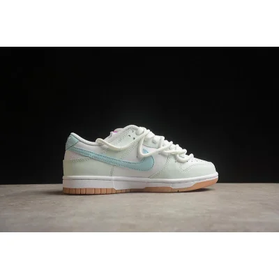 Nike Dunk Low Rope Laces "Light Green/Blue/Brown" фото № 5
