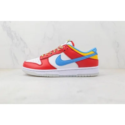 LeBron James x Fruity Pebbles x Nike Dunk Low "Red/Blue/White/Yellow" фото № 2 LeBron James x Fruity Pebbles x Nike Dunk Low "Red/Blue/White/Yellow" фото № 2