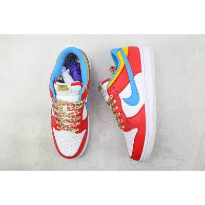 LeBron James x Fruity Pebbles x Nike Dunk Low "Red/Blue/White/Yellow" фото № 6 LeBron James x Fruity Pebbles x Nike Dunk Low "Red/Blue/White/Yellow" фото № 6