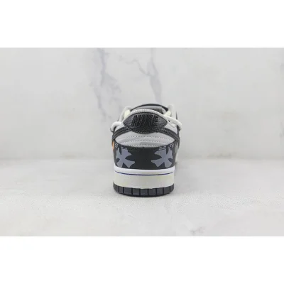 Nike Dunk Low Retro "Black/Grey/White" фото № 8