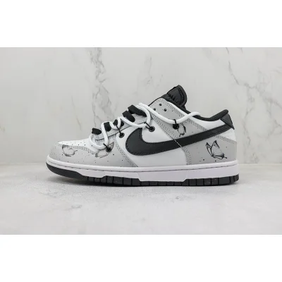 Nike Dunk Low "Grey/Black/White" фото № 2