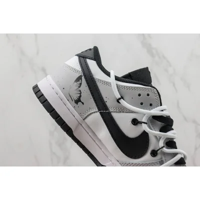 Nike Dunk Low "Grey/Black/White" фото № 4