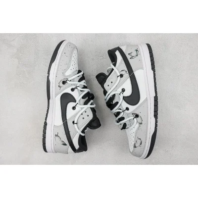 Nike Dunk Low "Grey/Black/White" фото № 6