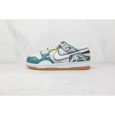 Nike Dunk Scrap "Green Dragonfly" фото № 2