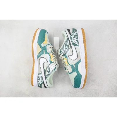 Nike Dunk Scrap "Green Dragonfly" фото № 7