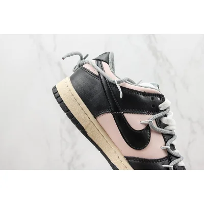 Nike Dunk Low "Black/Light Pink" фото № 4