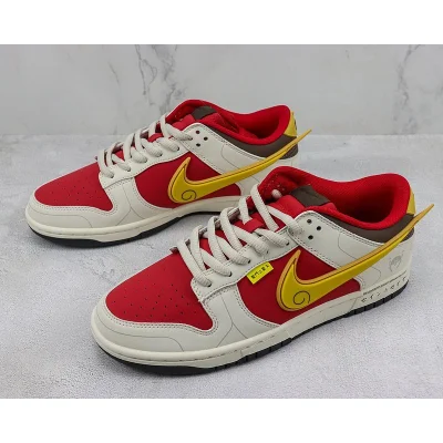 Nike SB Dunk Low "Red/Gold/Dark Brown" фото № 5 Nike SB Dunk Low "Red/Gold/Dark Brown" фото № 5
