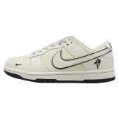 Nike Dunk Low "TS Sail Black/Cream"