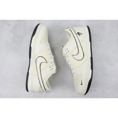 Nike Dunk Low "TS Sail Black/Cream" фото № 6