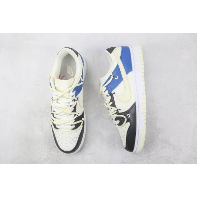 Nike Dunk Low "Double Lacing/Cream/Blue" фото № 7 Nike Dunk Low "Double Lacing/Cream/Blue" фото № 7