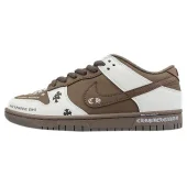Chrome Hearts x Nike Dunk Low "White/Brown"