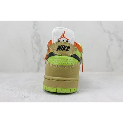 EJDER x Nike Dunk Low "Multi-Element/Green/Olive" фото № 9