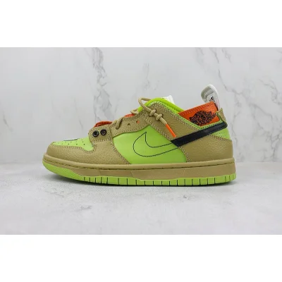 EJDER x Nike Dunk Low "Multi-Element/Green/Olive" фото № 2