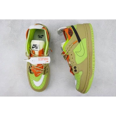 EJDER x Nike Dunk Low "Multi-Element/Green/Olive" фото № 6