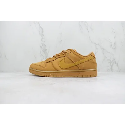 Nike Dunk Low "Wheat Brown" фото № 2