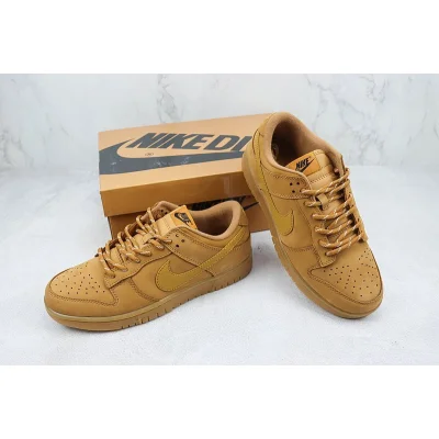 Nike Dunk Low "Wheat Brown" фото № 7