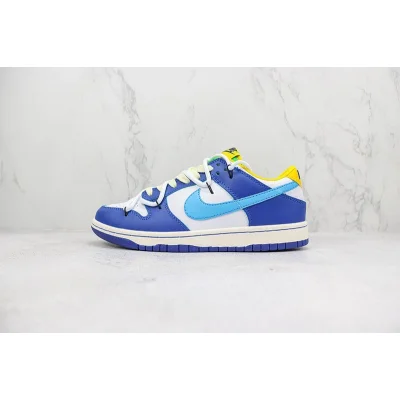 Nike Dunk Low "Varsity Royal Blue/White/Yellow" фото № 2