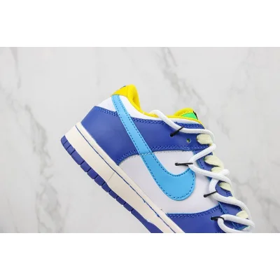 Nike Dunk Low "Varsity Royal Blue/White/Yellow" фото № 3
