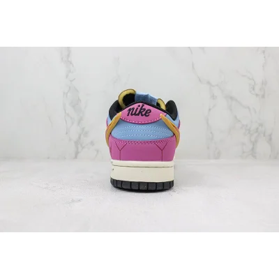 Saint Seiya x Nike Dunk Low "White/Blue/Crimson" фото № 9